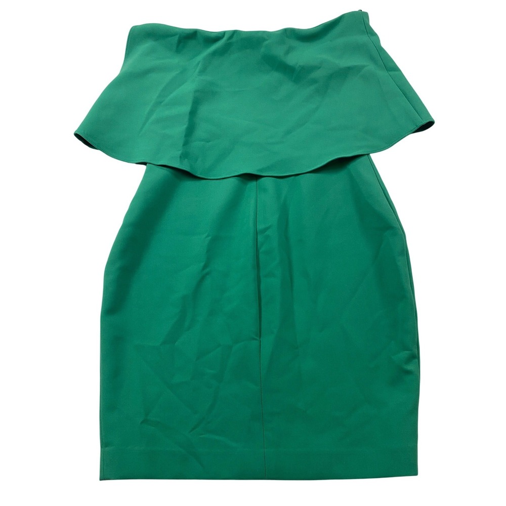 Likely Driggs Revolve Strapless Mini Dress Emerald Green Popover Cocktail Size 0 - Picture 3 of 13